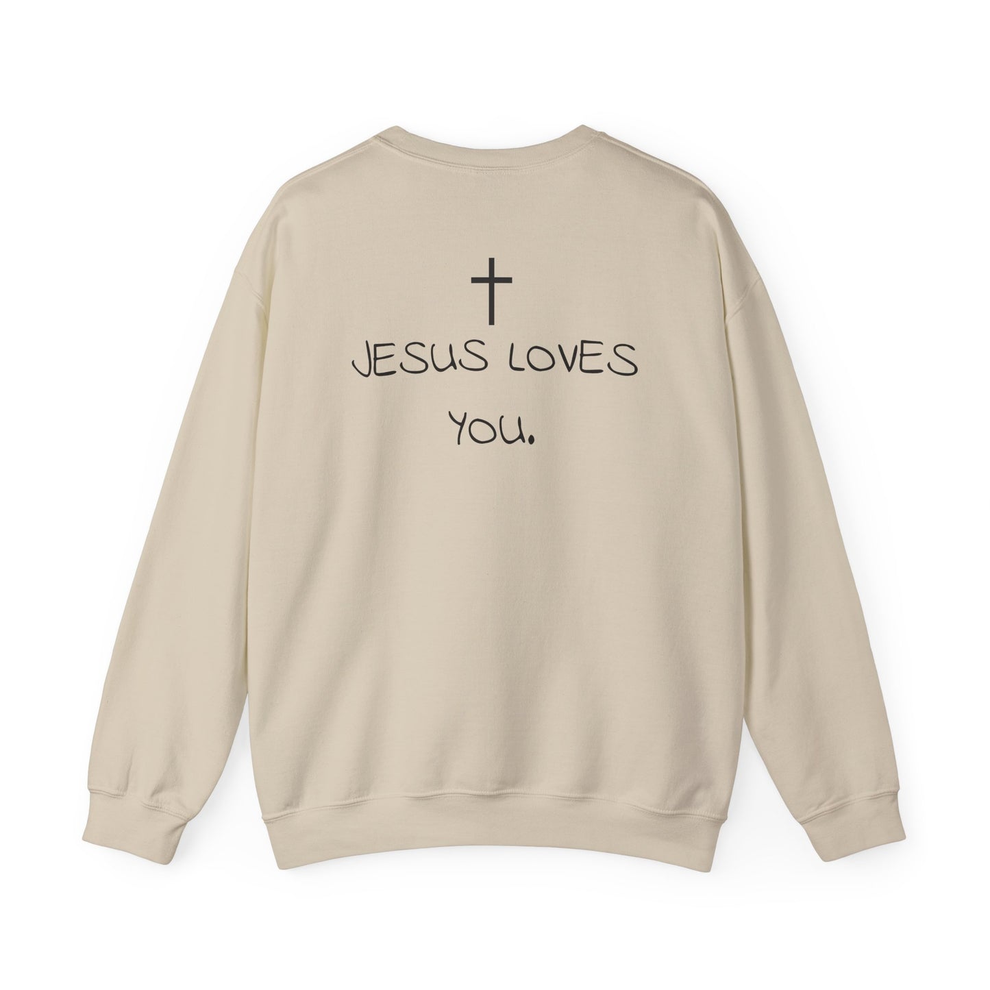 "Jesus Loves You" Crewneck