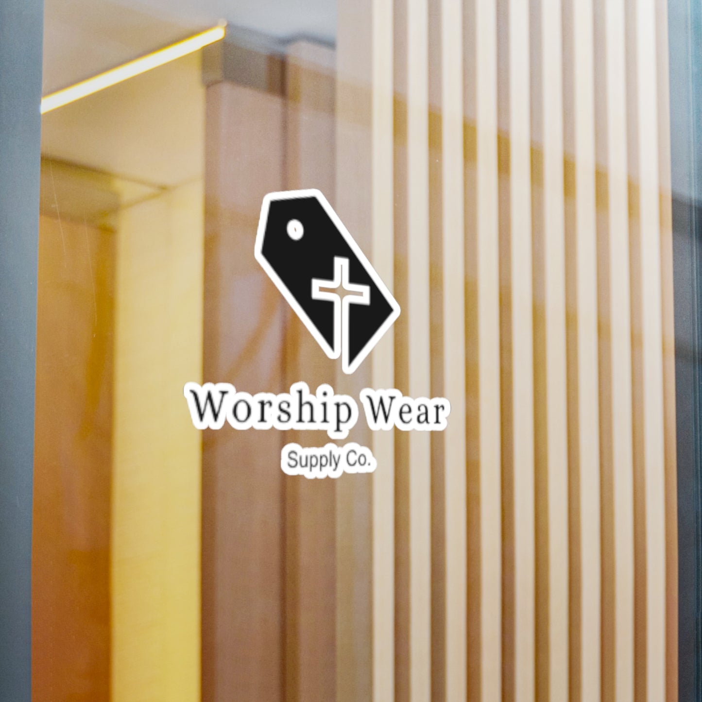 Worship Wear Sticker