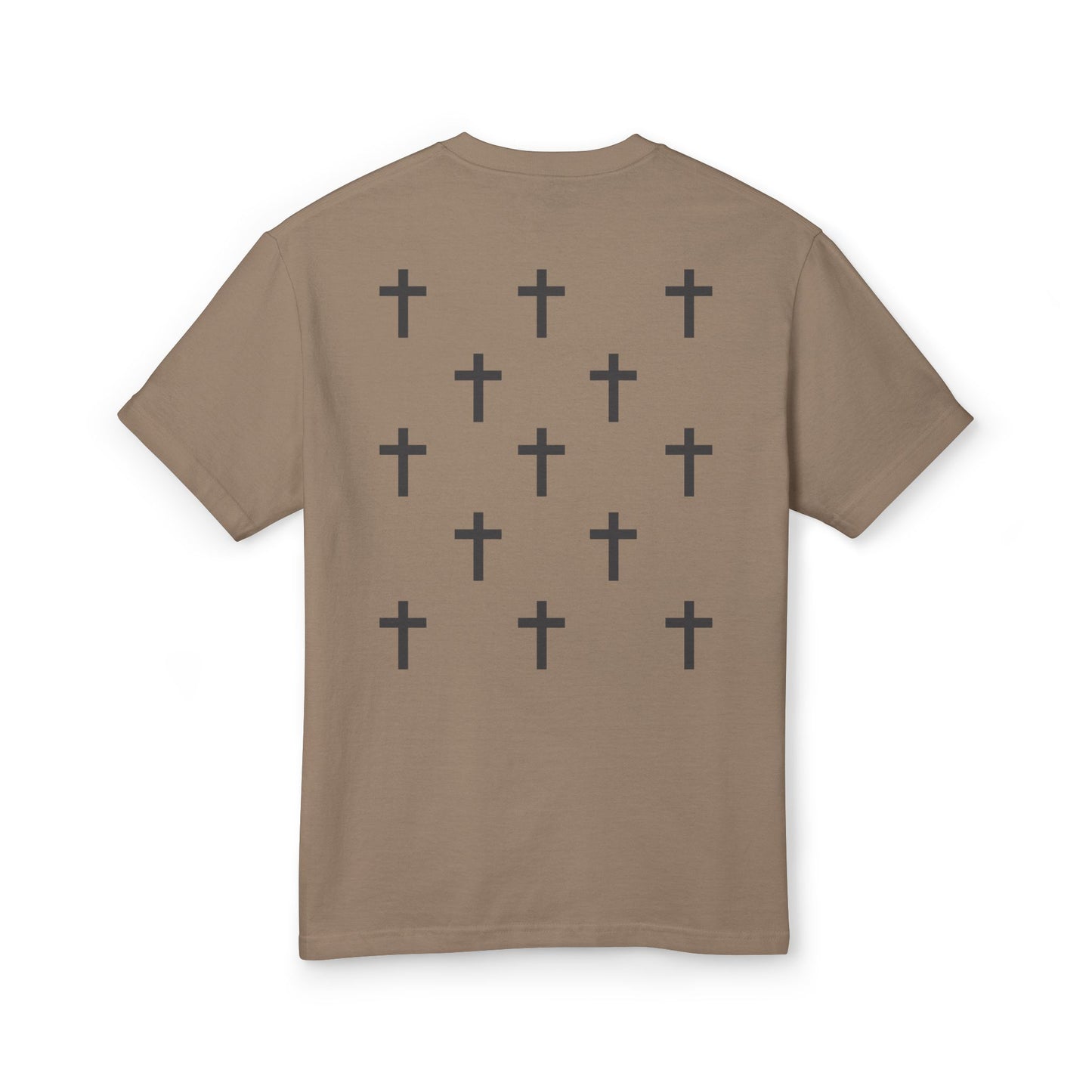 "Worship" Scatter Graphic Washed Heavyweight T-Shirt