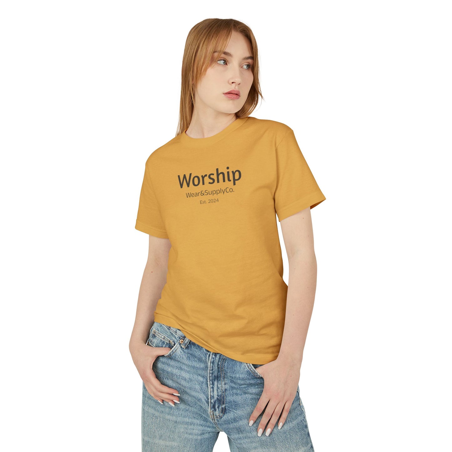 Worship Est. 2024 Washed Heavyweight T-Shirt