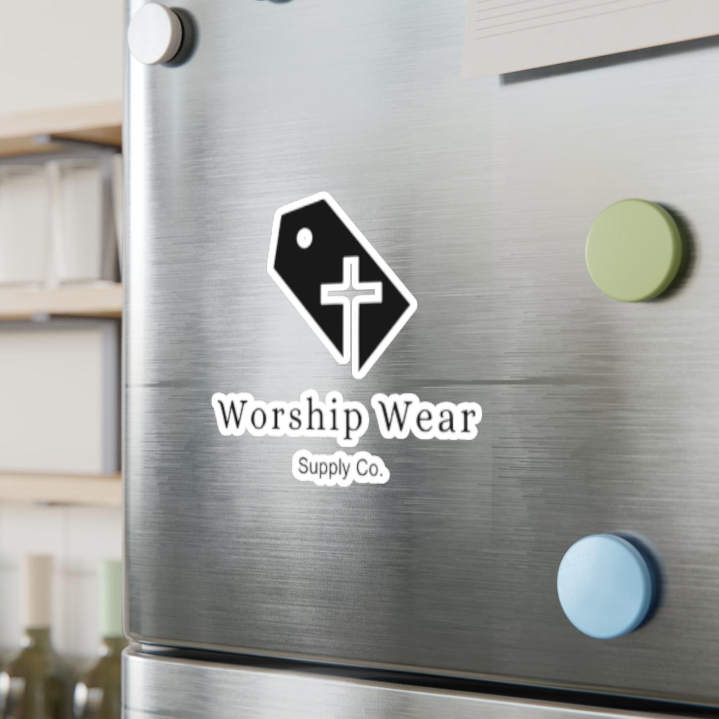 Worship Wear Sticker