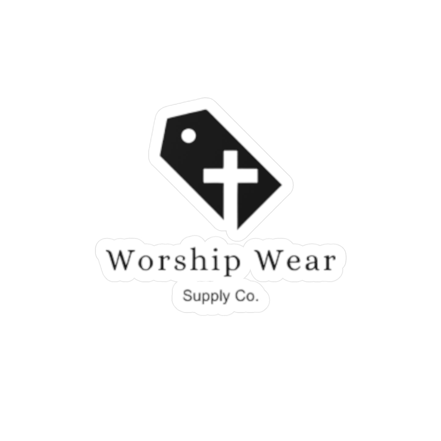 Worship Wear Sticker