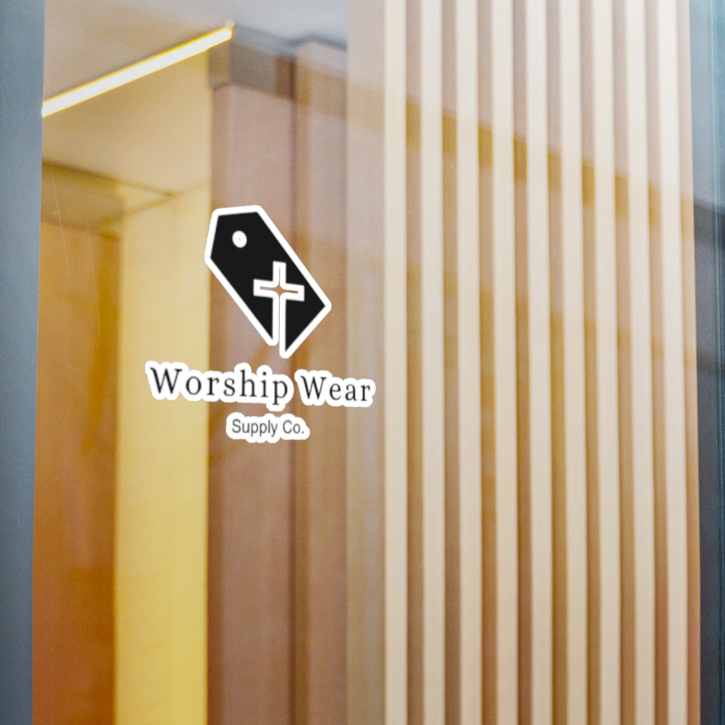 Worship Wear Sticker