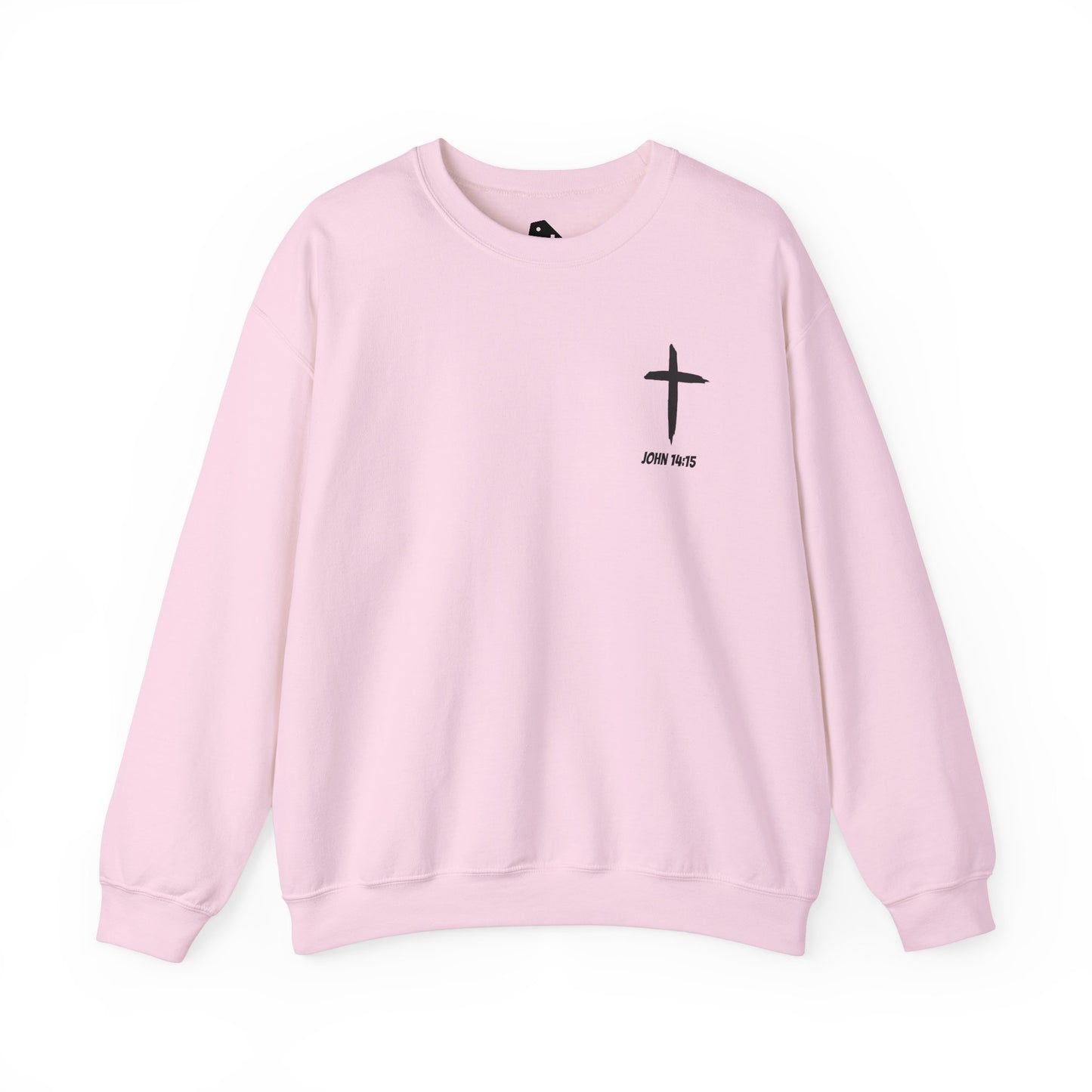 "Stay True" Jonh 14:15 Crewneck