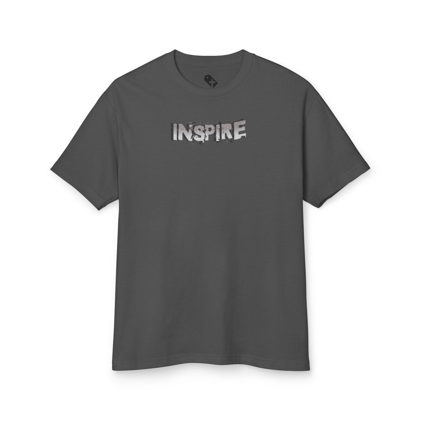 “Inspire” Washed Heavyweight Graphic T-Shirt