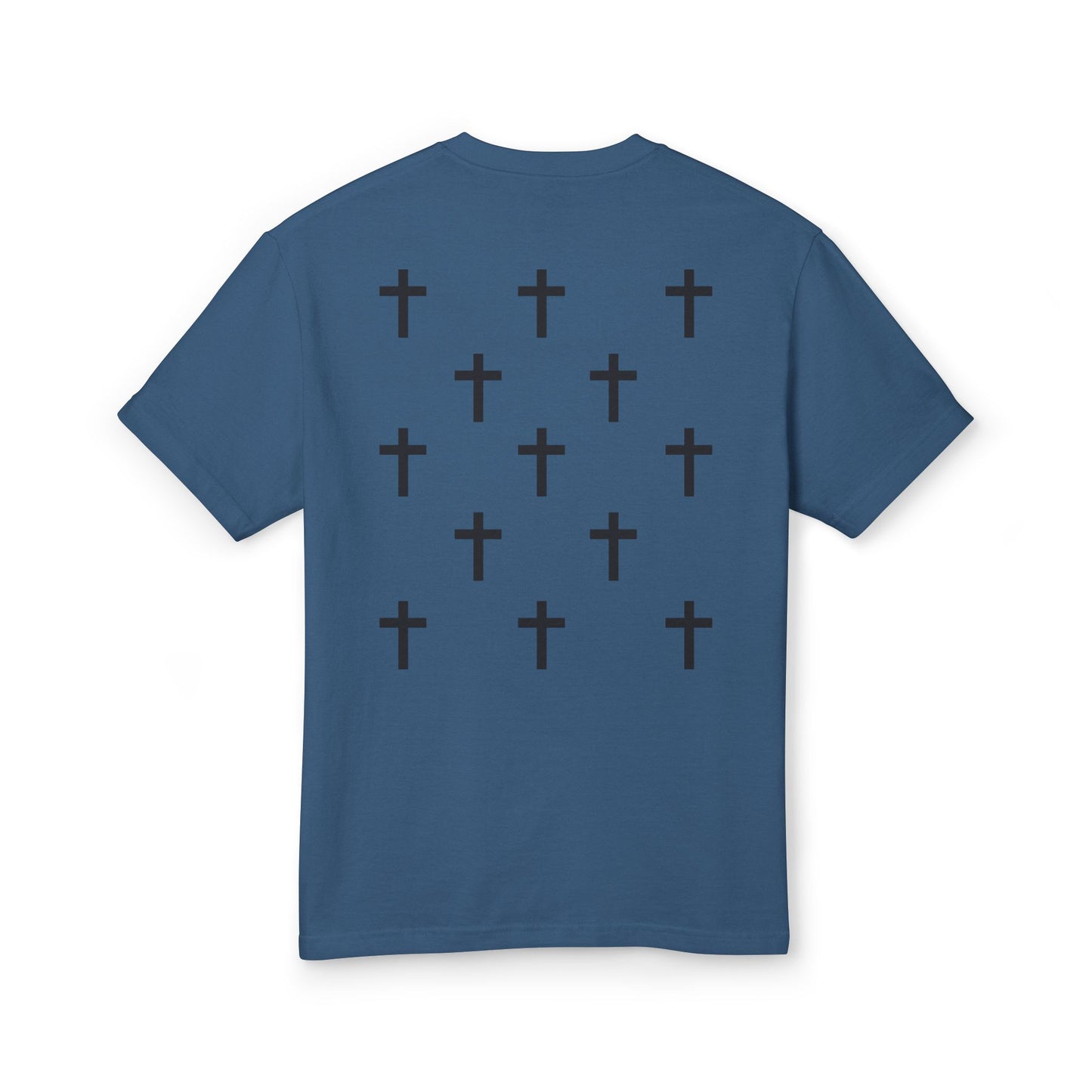 "Worship" Scatter Graphic Washed Heavyweight T-Shirt