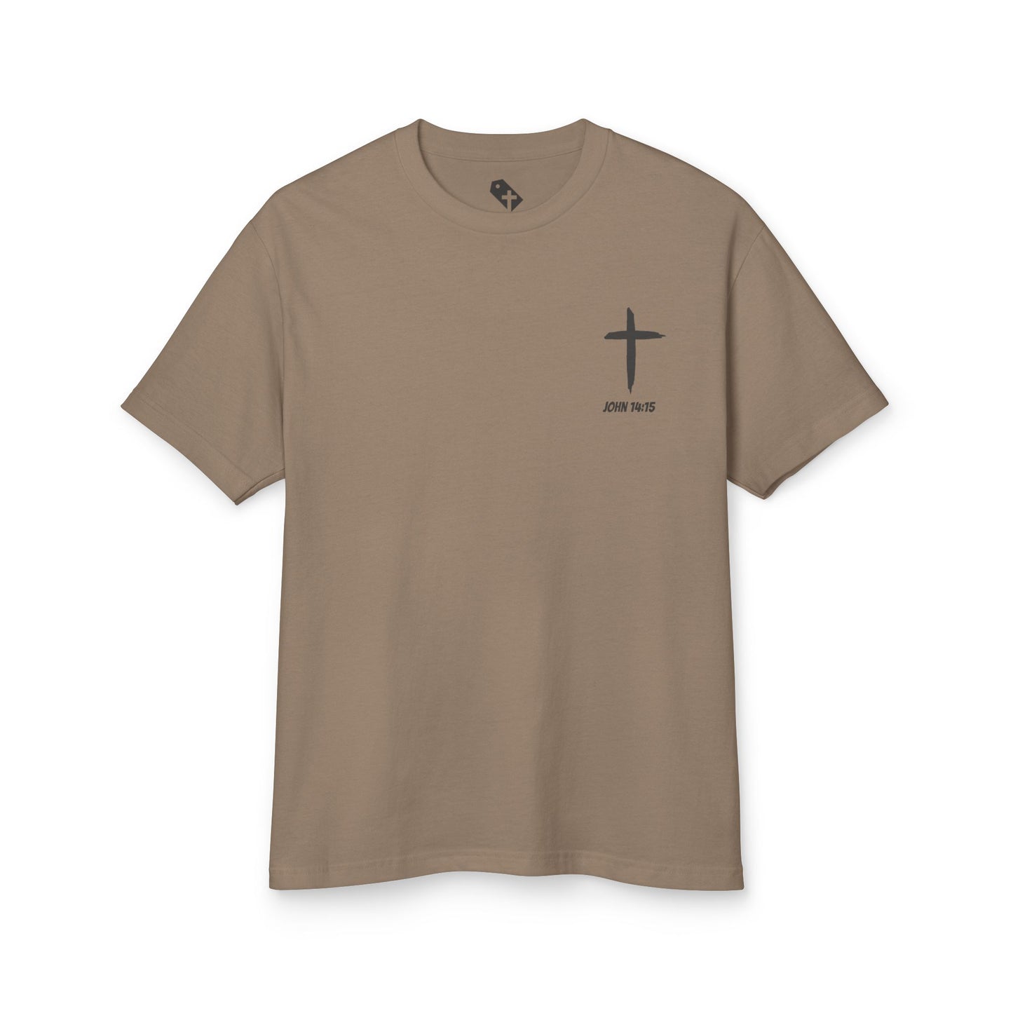 "Stay True" John 14:15 Washed Heavyweight T-Shirt