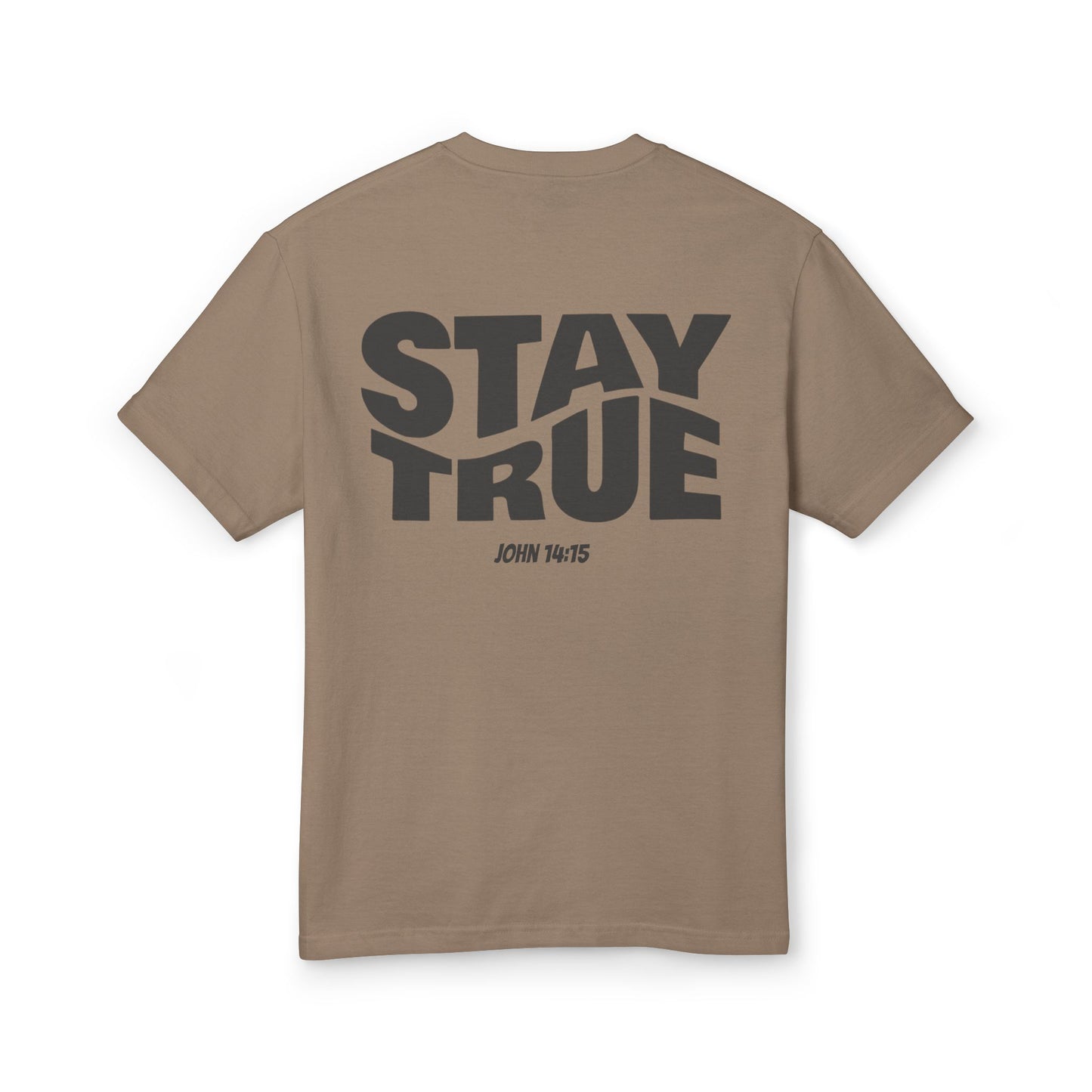 "Stay True" John 14:15 Washed Heavyweight T-Shirt