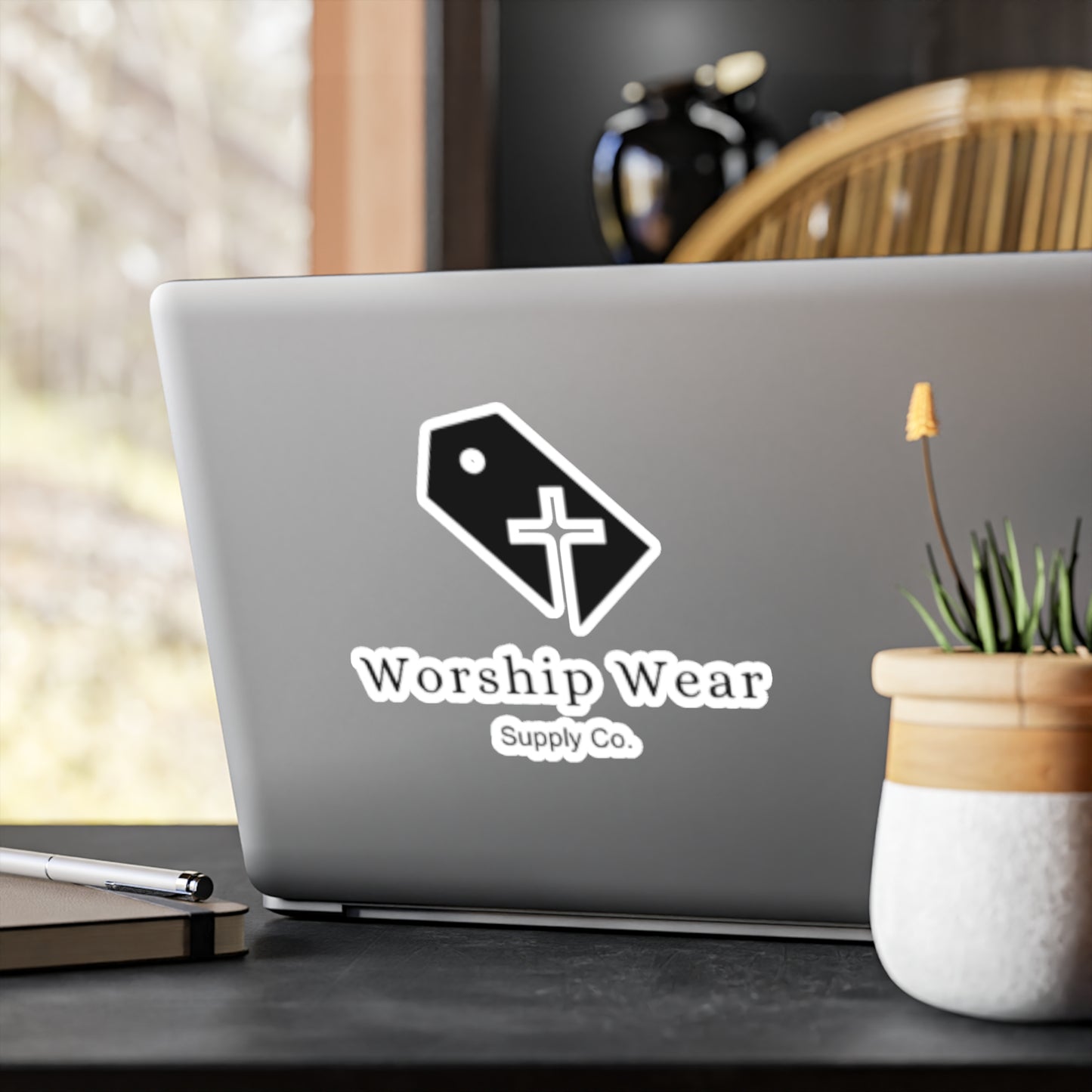 Worship Wear Sticker