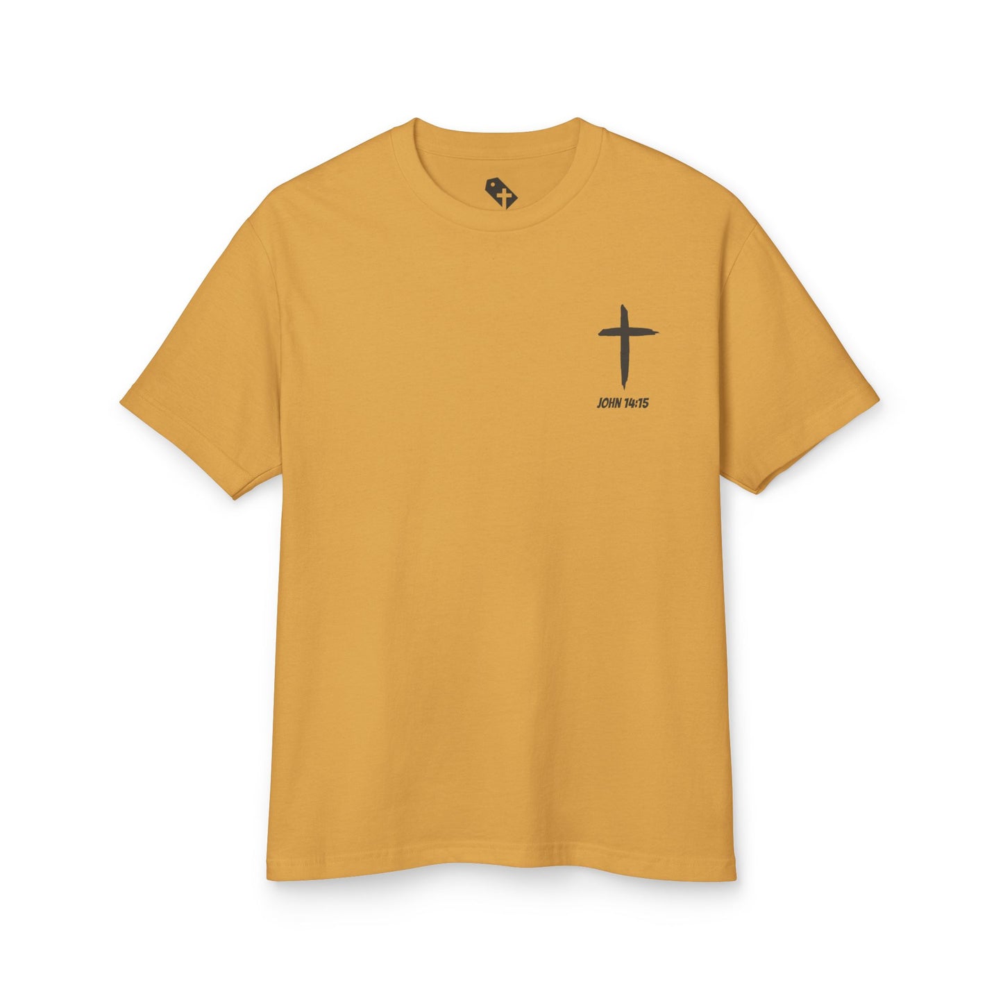 "Stay True" John 14:15 Washed Heavyweight T-Shirt