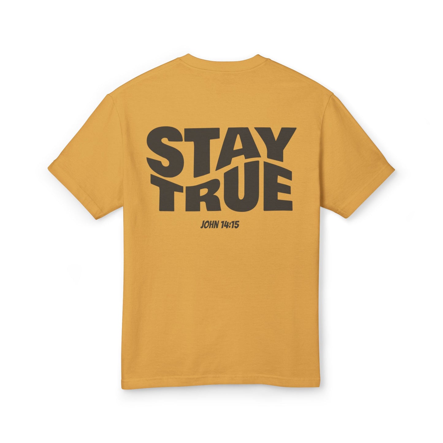 "Stay True" John 14:15 Washed Heavyweight T-Shirt