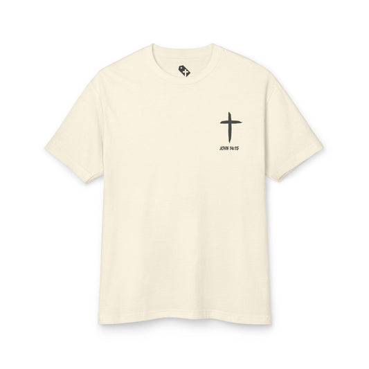 "Stay True" John 14:15 Washed Heavyweight T-Shirt