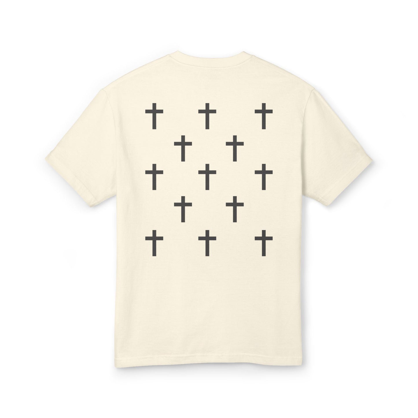 "Worship" Scatter Graphic Washed Heavyweight T-Shirt