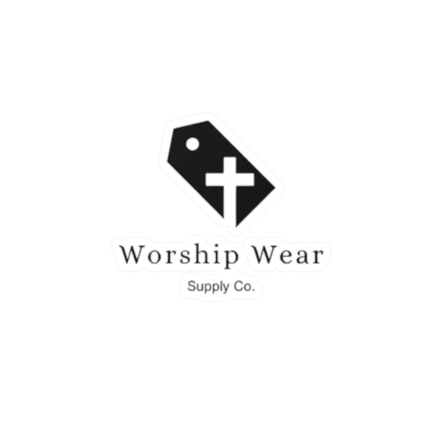 Worship Wear Sticker