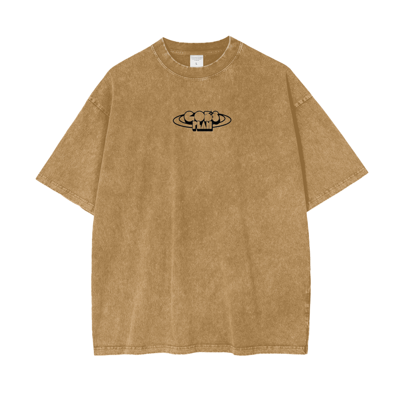 "God's Plan" Oversize Washed T-Shirt